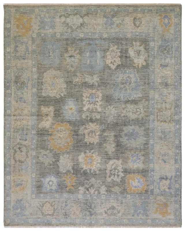 Oushak Handwwoven Transitional Rug, J75775