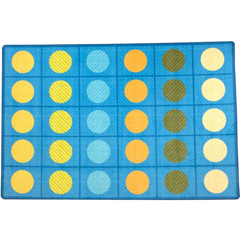 Calming Seating Circles Classroom Rug