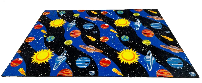 Solar System Planet Rug