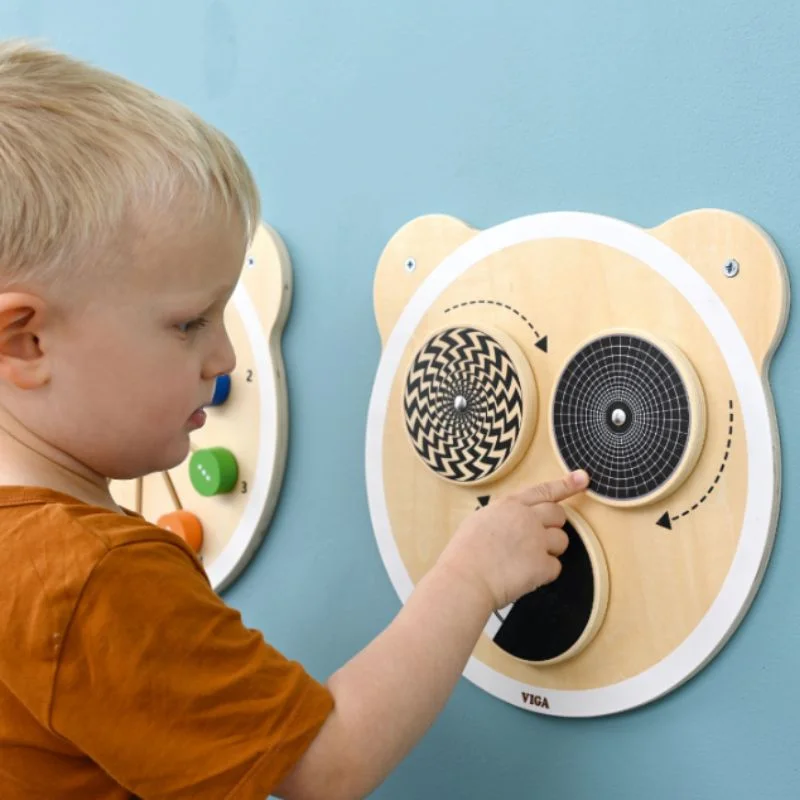 Spinning Dots Sensory Wall Activity