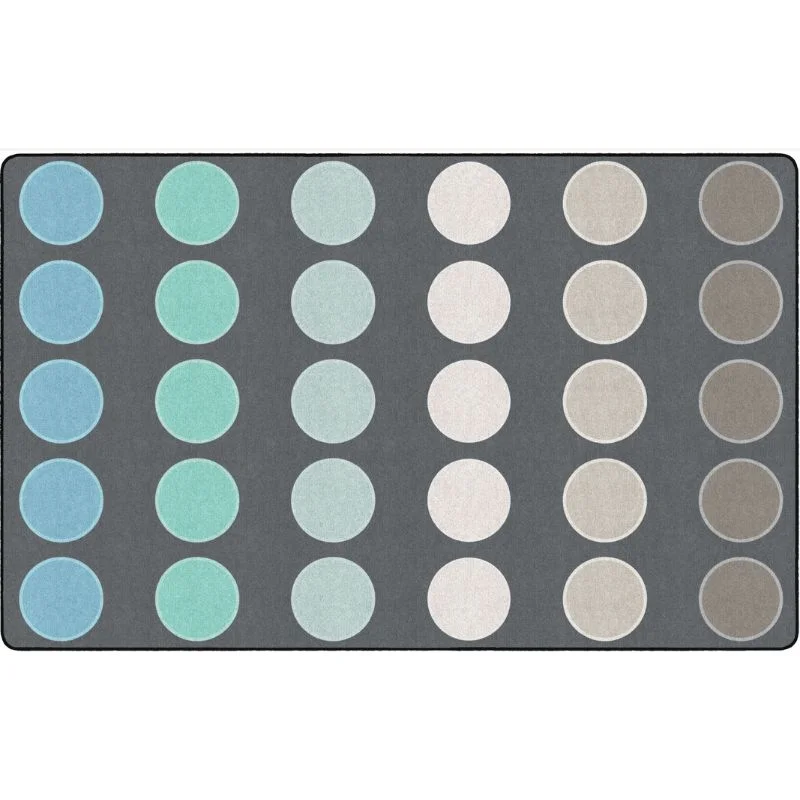 Tranquil Dots Classroom Seating Rug