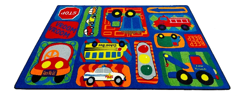 Vroom Vroom Car Play Rug