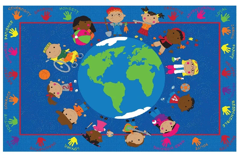 World Character Classroom Rugs