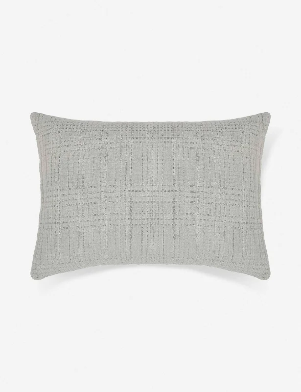 Arrowhead Textured Cotton Sham by Pom Pom at Home