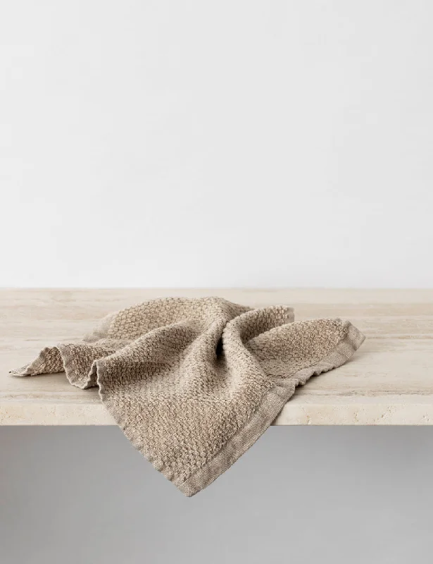 Pure Linen Washcloth by Cultiver