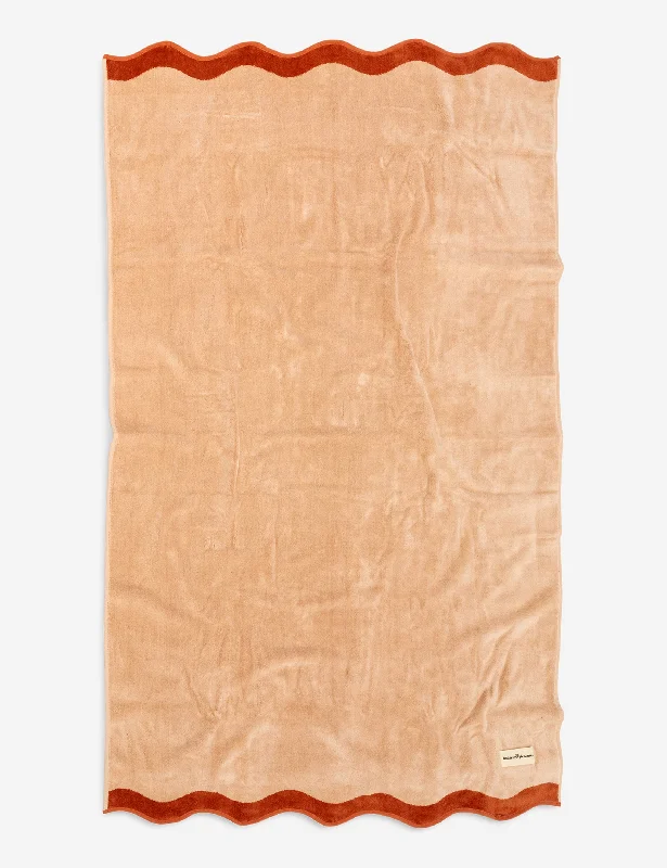 The Wave Beach Towel by Business & Pleasure Co.