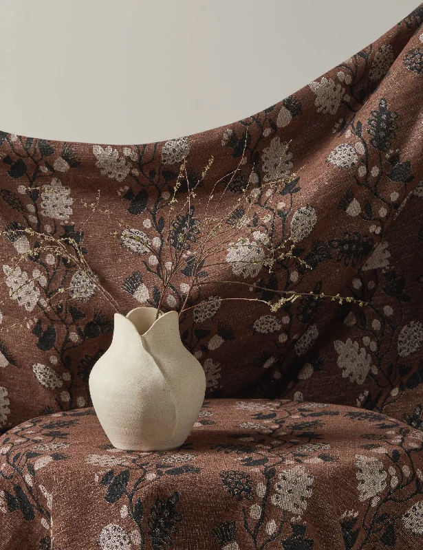 Vini Botanical Jacquard Fabric by Sarah Sherman Samuel